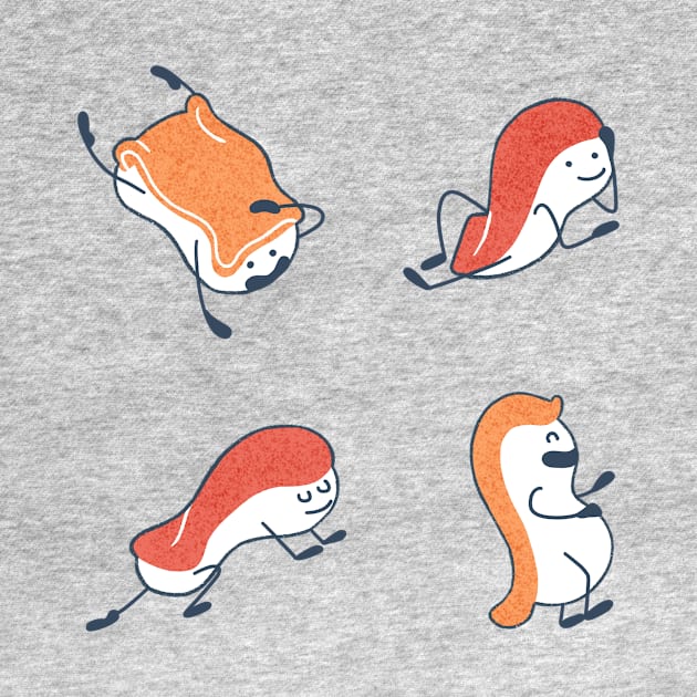 Set of funny Nigiri by Karla-Kiky